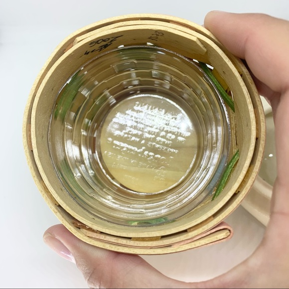 Longaberger Basket Collector’s Club 1996 Little Cupcake Basket Set New In Box - Picture 5 of 9